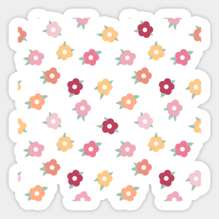 Colourful Flowers 13 Sticker